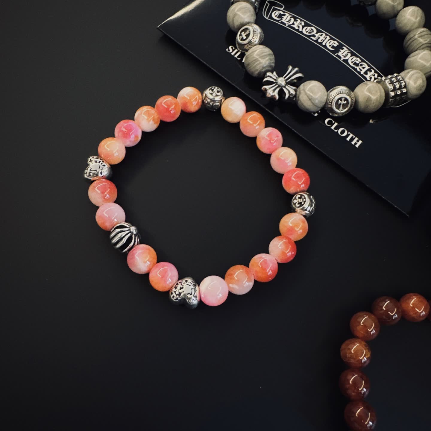 Chrome Hearts Beaded Bracelets Set